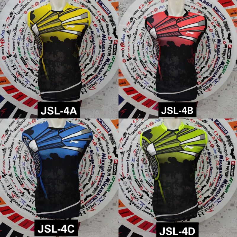 Singlet lining badminton jersey kaos bulutangkis singlet lekbong badminton sleeve less atasan pria olahraga kaos kensi olahraga murah kaos oblong olahraga murah jersey tanpa lengan lekbong bulutangkis lining grosir badminton jember sport online JSO