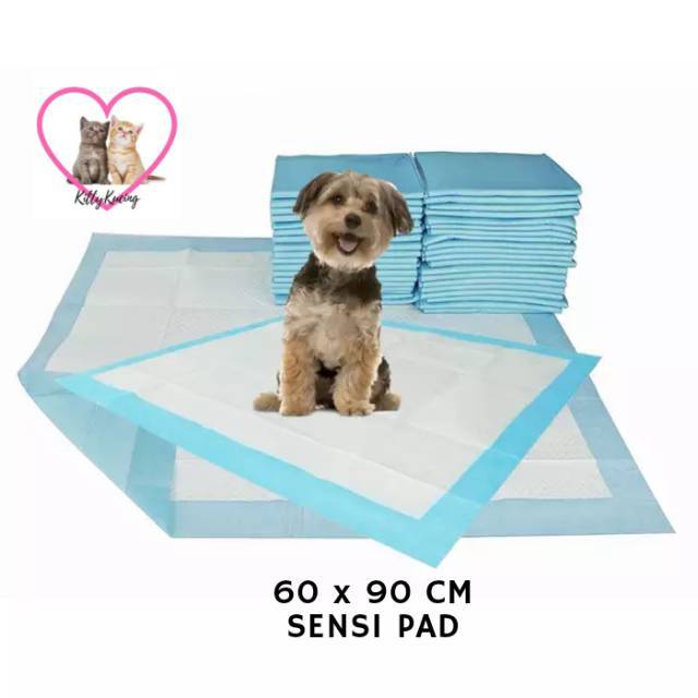 Underpad Alas Perlak Kucing Anjing SENSI PADS Isi 10 MURAH