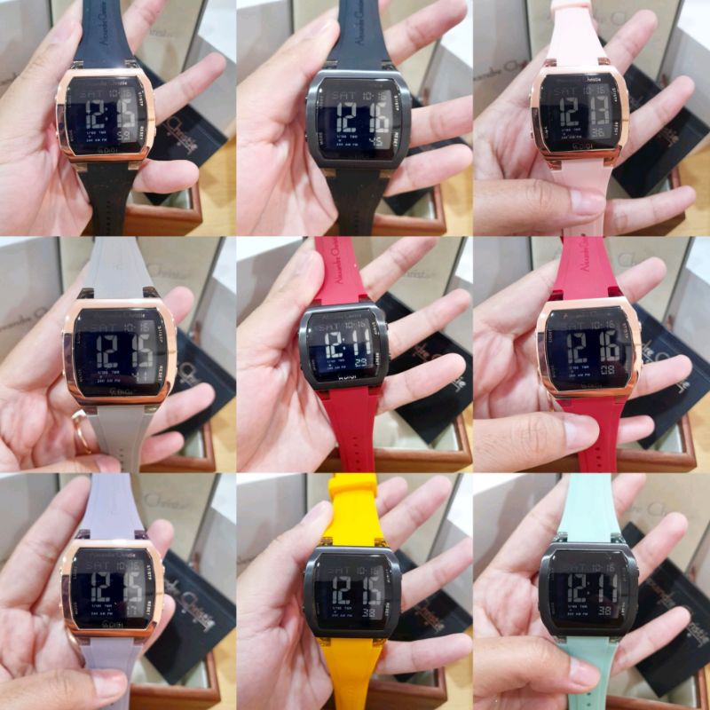 Jam Tangan Alexandre Christie Ac 9348 Original include Box Unisex