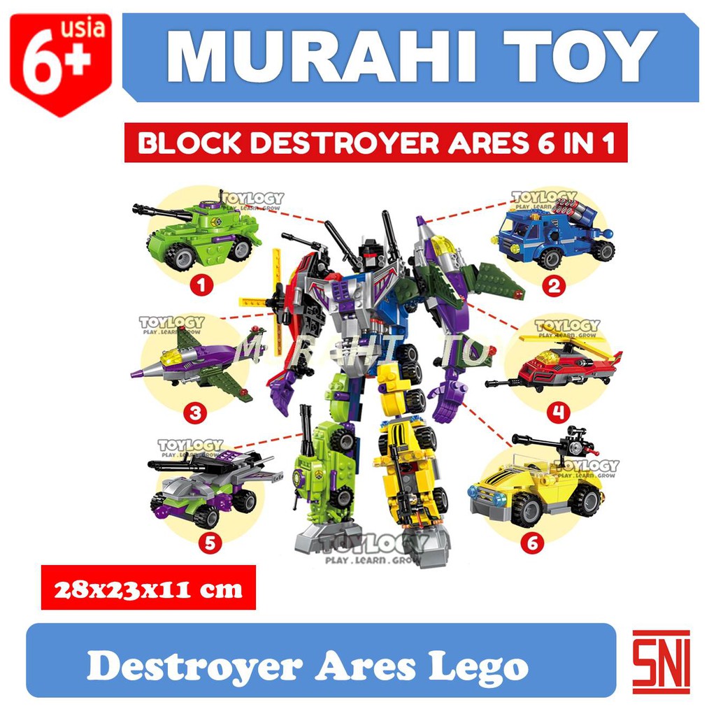 mainan lego cocok untuk anak cowok 1404 TK 2