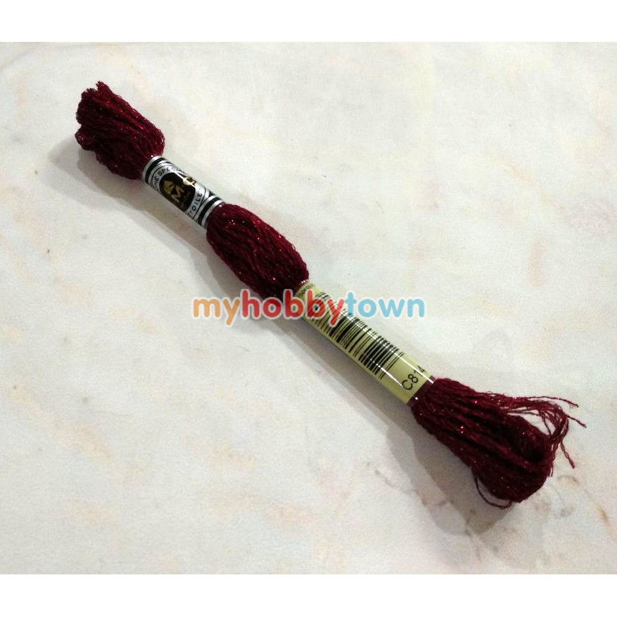 Benang DMC Art 617 - Etoile - C814 - Dark Garnet