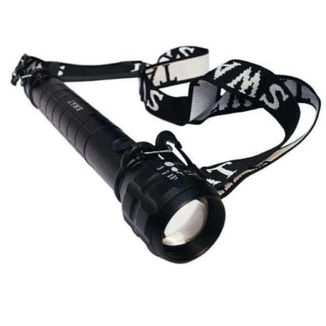 Diskon Lampu Senter Sangat Terang Led Sinar Putih Police Swat Besar Bsls23 Terbaru