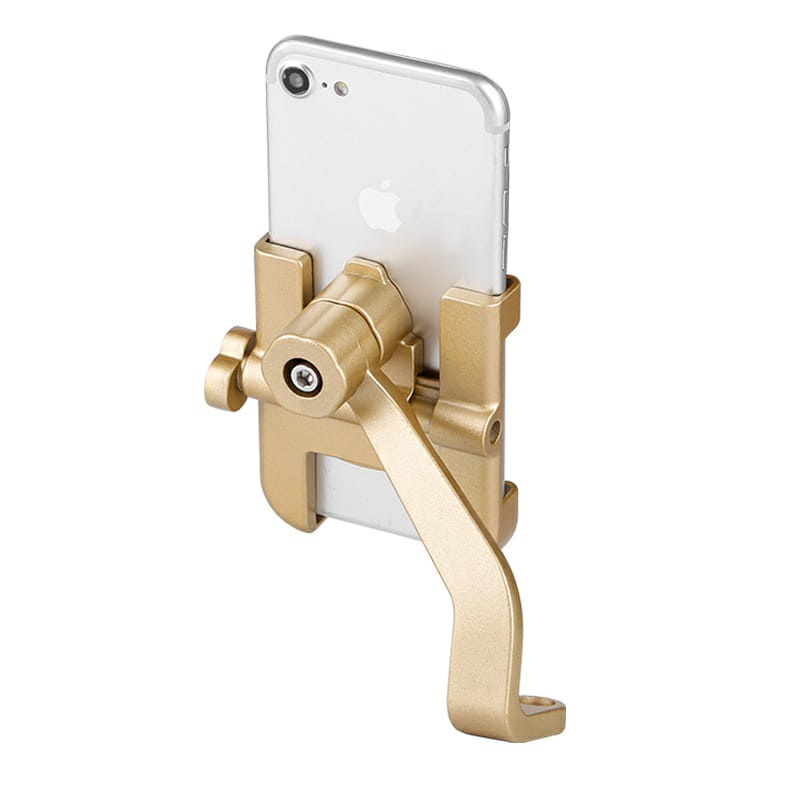 Phone Holder Universal Spion Holder Motor Material 100% Besi GOLD MT-1