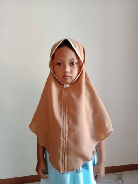 HIJAB/BERGO MARIYAM ANAK RENDA/Jilbab Instan Maryam Anak Renda Kepala 2-5 th