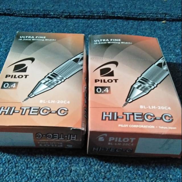 

Pulpen / bolpoin Hitec-c pilot 0.4, 1 losin