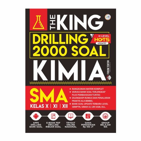 Buku Sma The King Drilling 2000 Soal Kimia Sma Shopee Indonesia