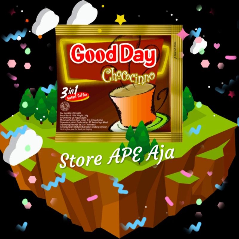 

GOOD DAY CHOCOCINNO 20 gr X 10 Sachet