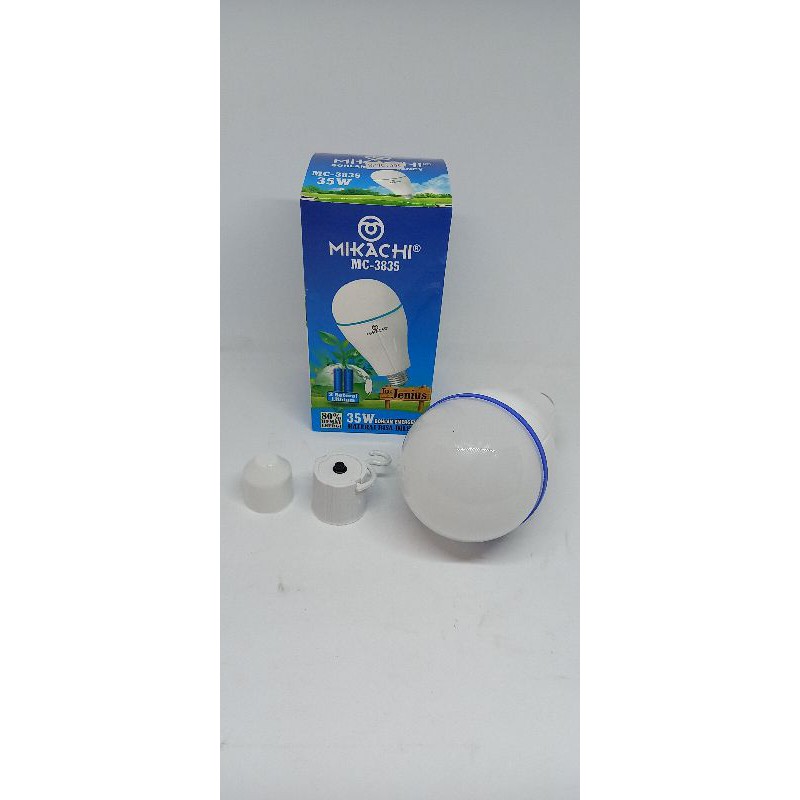 BOHLAM LAMPU EMERGENCY LED MIKACHI 35W 35WATT BATERAI LITHIUM ORIGINAL