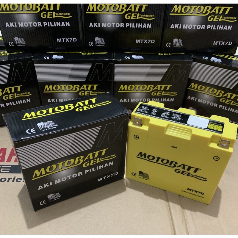 Aki motobatt Tiger MTX7D aki nouvo aki tiger aki yamaha nouvo accu nouvo 7 amper aki motobat