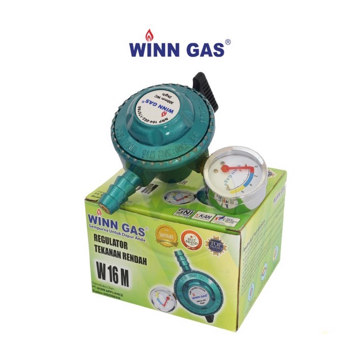 Regulator Winn Gas / Caisar Mpu Gas Regulator Low Pressure W-88 Meter W88M W 88 M W18M