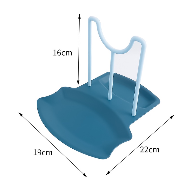 Rak Stand Holder Sendok Spatula Bahan Plastik PP Gaya Nordic Untuk Dapur