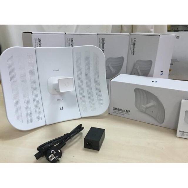 Ubiquiti LiteBeam M5 5ghz 100+ Mbps 23dbi airMAX CPE WITH InnerFeed Technology