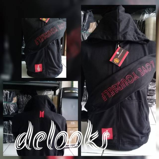 Jaket Zipper BTS World Tour