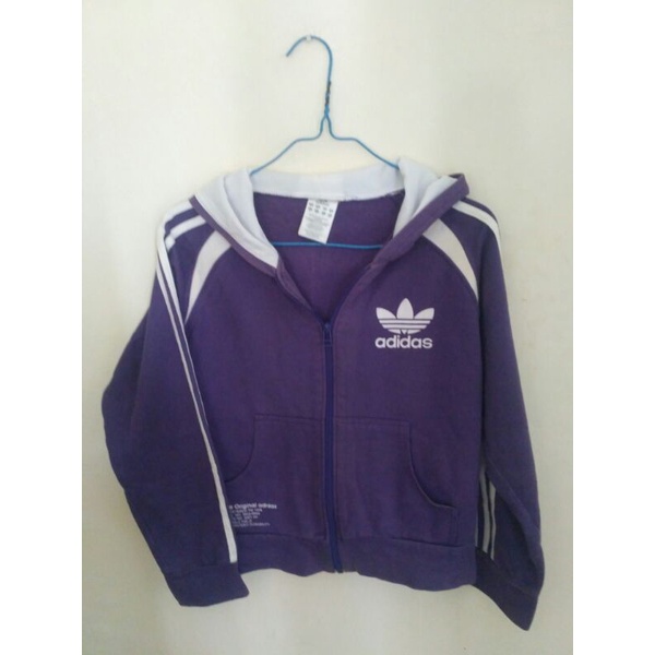 Jaket Crop Adidas Ori