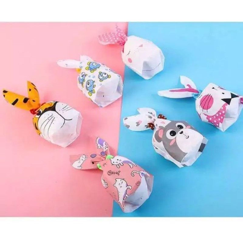 Plastik rabbit small | plastik souvernir rabbit kecil motif kekinian