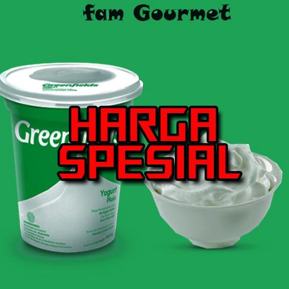 Jual Greenfields Yogurt Plain 1 Kg Shopee Indonesia