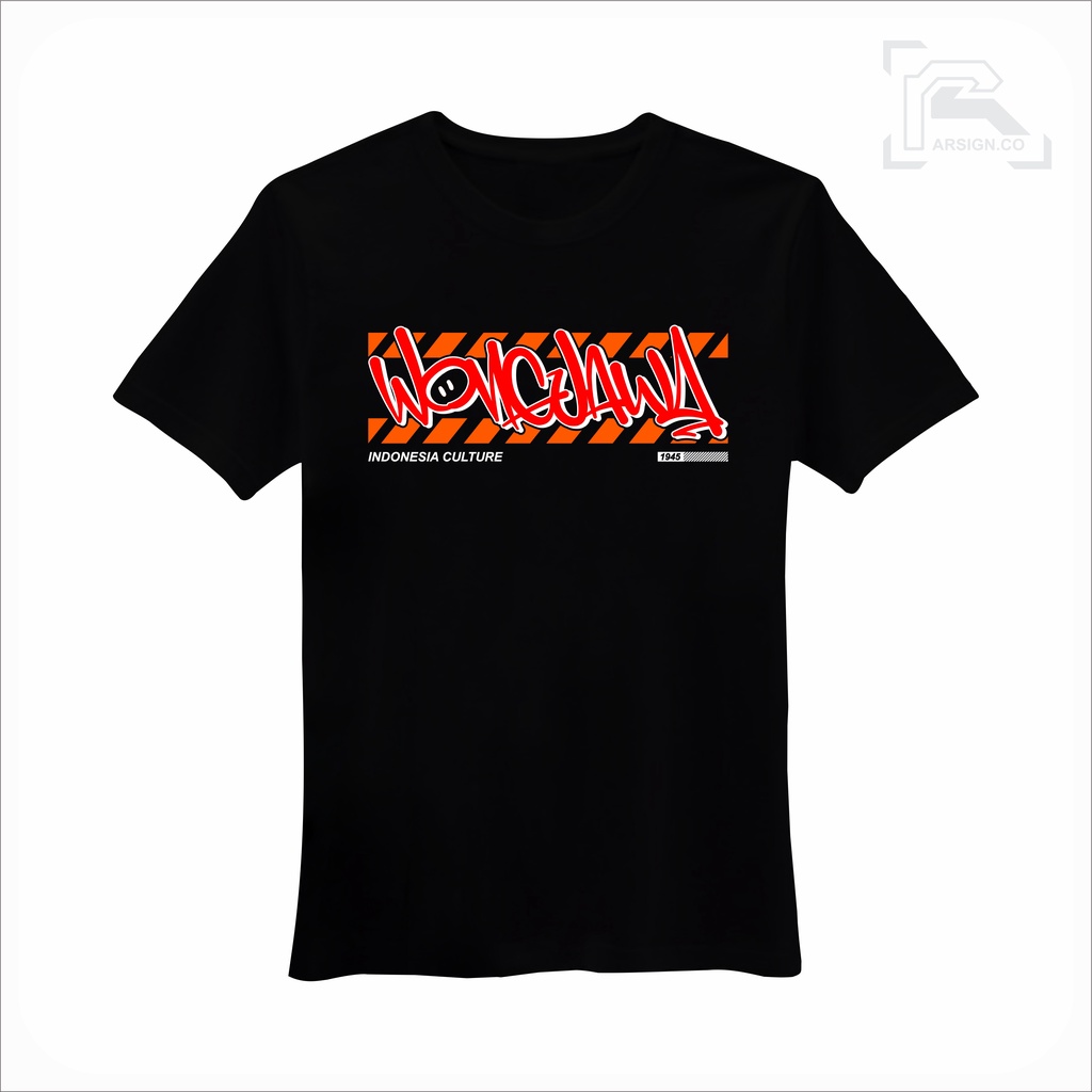 KAOS PRIA BAJU PRIA T-Shirt WONG JAWA
