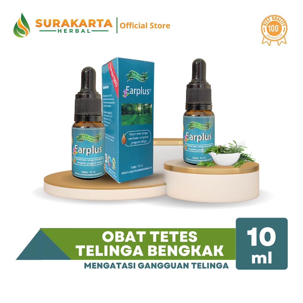 TETES Earplus Obat Herbal Tetes Telinga Bengkak