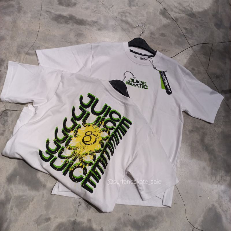 Kaos Overaize Juice Ematic Original New Msts Raws Oversize White