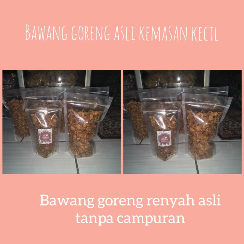 

Bawang goreng asli