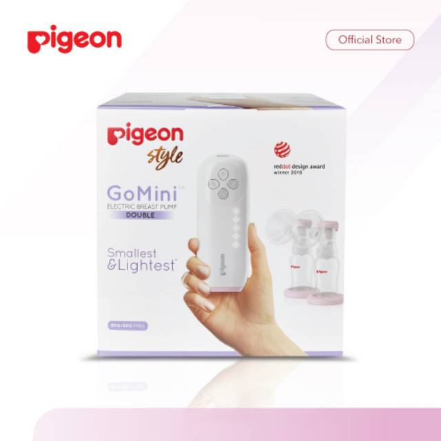 Pigeon - Go Mini Electric Double Breast Pump / pompa asi