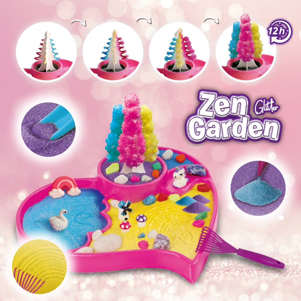 Zen Garden Painting Set DIY 3D Mewarnai Science Set