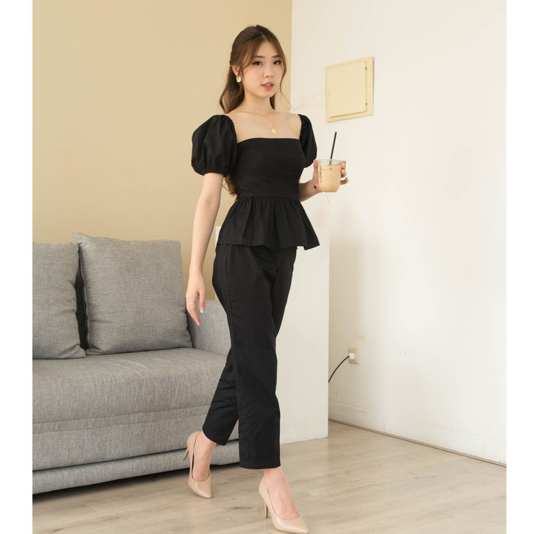 [ Marveile ] Faye Peplum Set-3