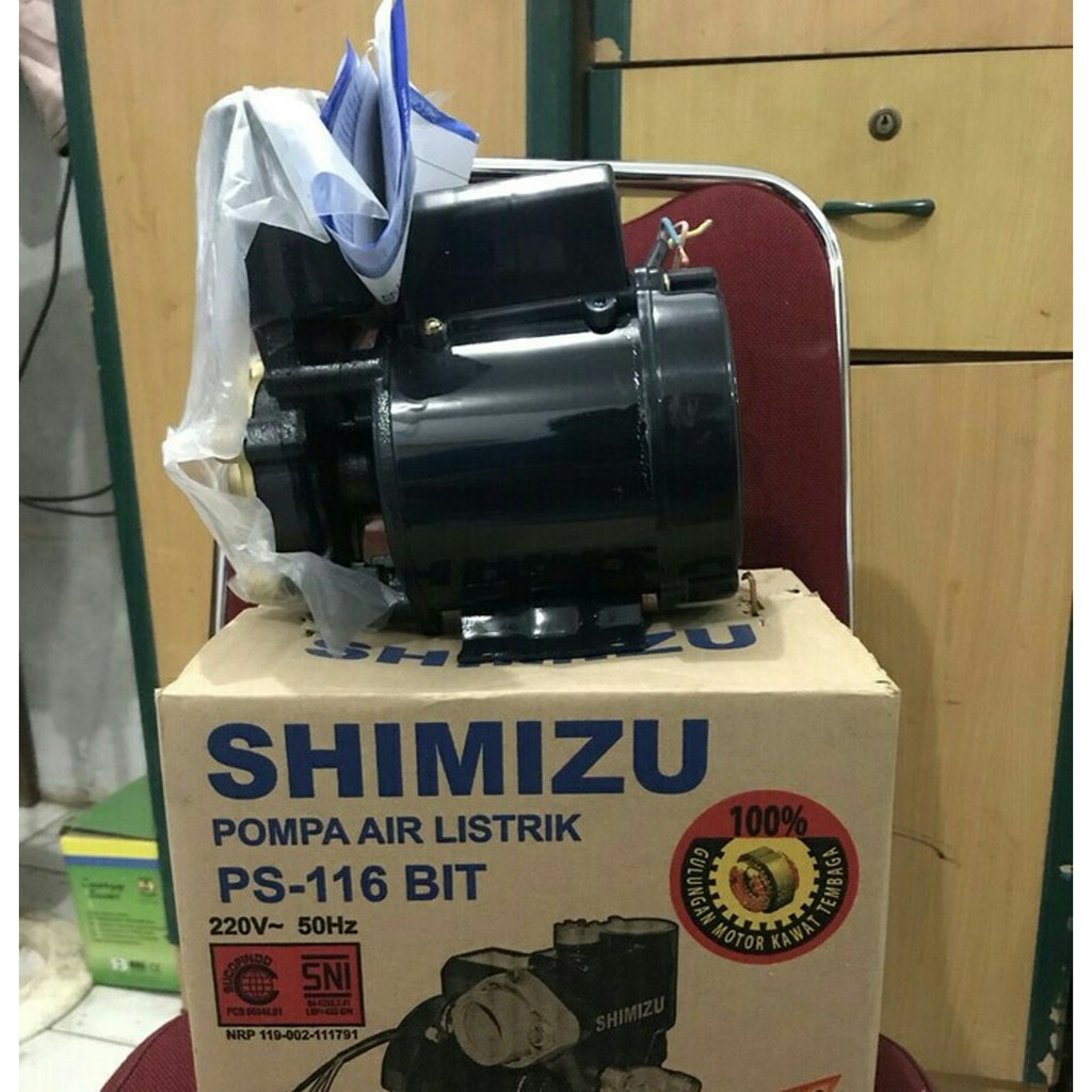 PROMO Shimizu Pompa Air Sumur Dangkal PS-116 BIT