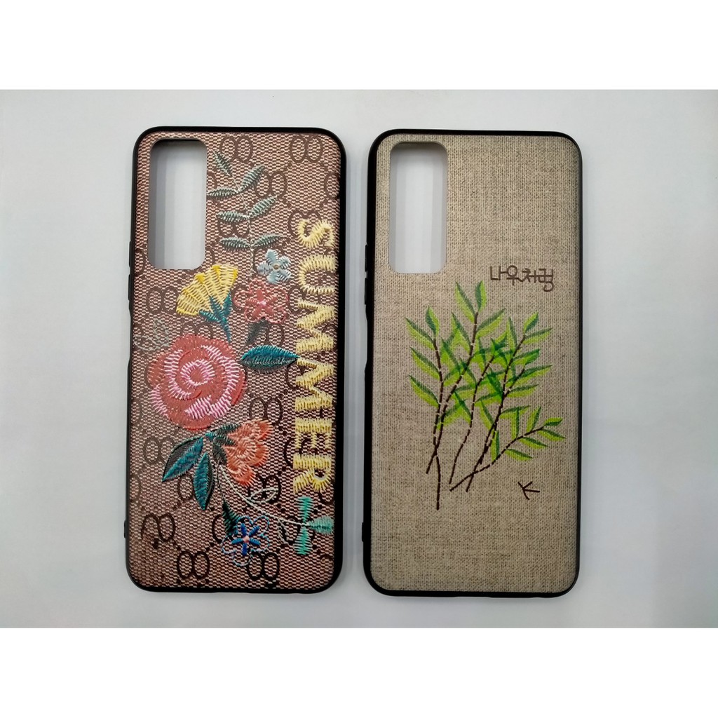 Case Bordir Flower VIVO Y11 Y12 Y12i Y17 Y20 Y20S Y12S Y51 2020 Y91 Y95 Y91C Y1S Y93 Timbul 3D Bunga