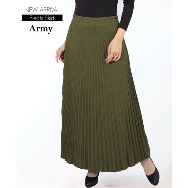 DB ROK PLISKET PREMIUM B14/MAXI SKIRT PRISKET(COD)