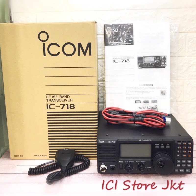 Icom IC 718 / Radio SSB Icom / Radio HF / Radio All Band Original