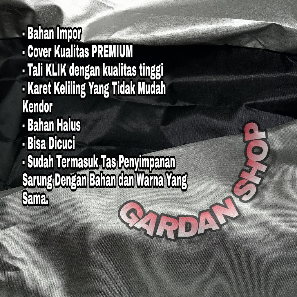 Body Cover DAIHATSU ZEBRA Sarung Strip SILVER Penutup Pelindung Selimut Bodi Mobil Zebra PREMIUM