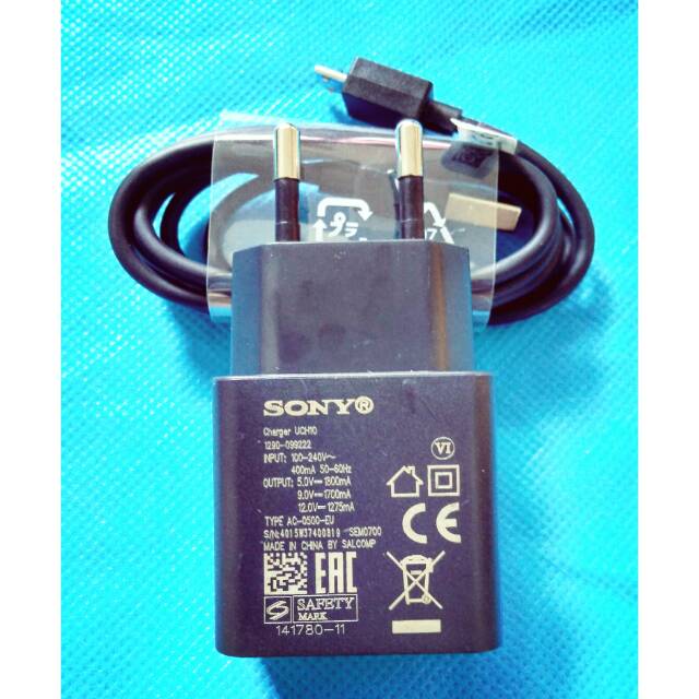 CHARGER SONY EXPERIA Z2 Z3 Z3+ Z4 Z5 UCH 10 ORIGINAL FAST CHARGING USB MICRO