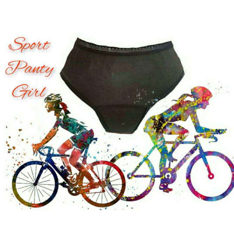 Celana Dalam Sport olahraga Sepeda / Liner panty girl U1