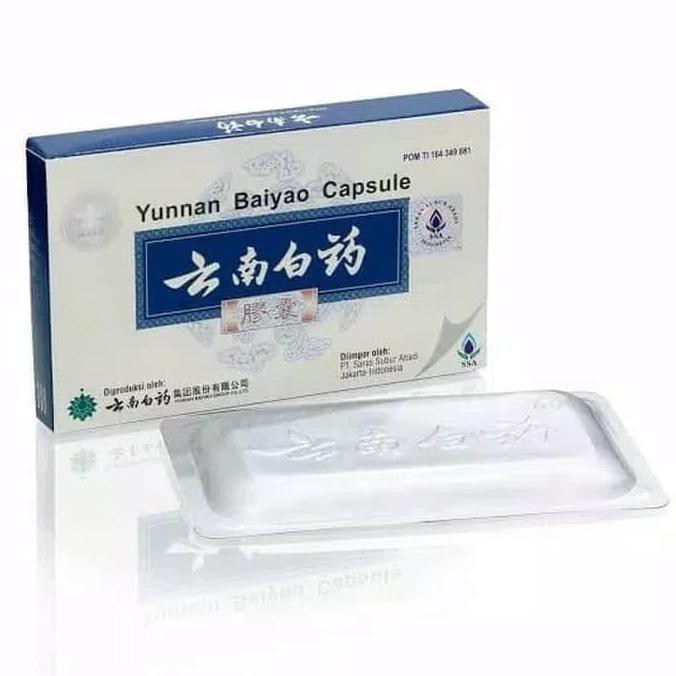 [BISA BAYAR DITEMPAT] Capsule yunnan baiyao / yun nan bai yao / yun nan pai yao / obat dalam