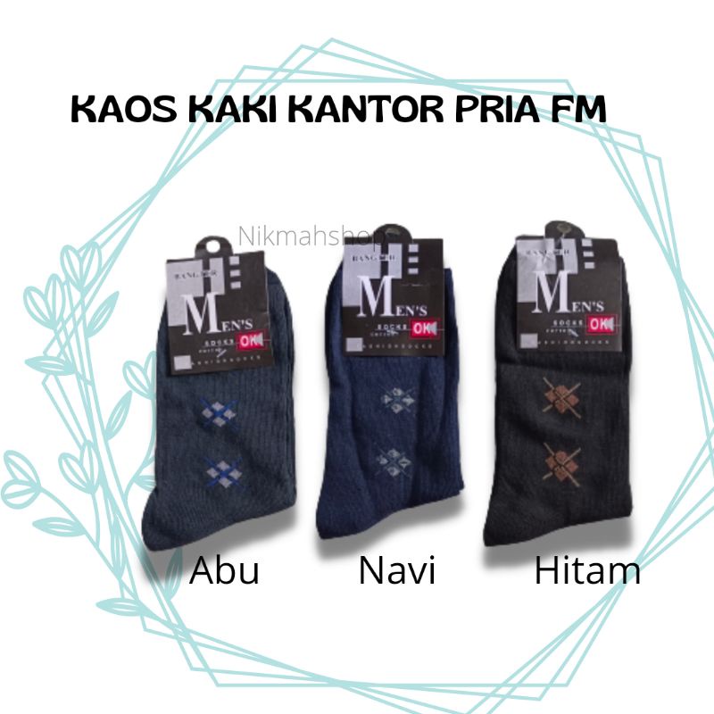 Kaos kaki PRIA KANTOR Wanna