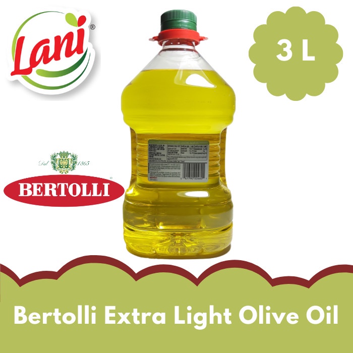 

Siap Kirim Bertolli Extra Light Olive Oil 3L