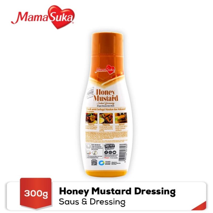 

SAUS-DRESSING- MAMASUKA - HONEY MUSTARD 300 GR -SAUS-DRESSING.