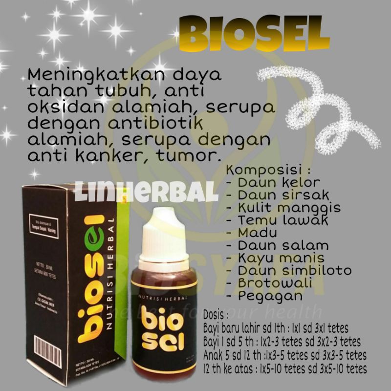 BIOSEL BIOSYAFA SUPLEMEN ANAK LANSIA