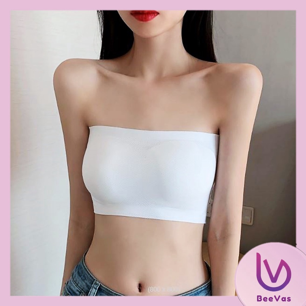 BV.ID BR465 Kemben Bra Seamless Tanpa Pad Busa Nyaman Ketat Pakaian Dalam Wanita