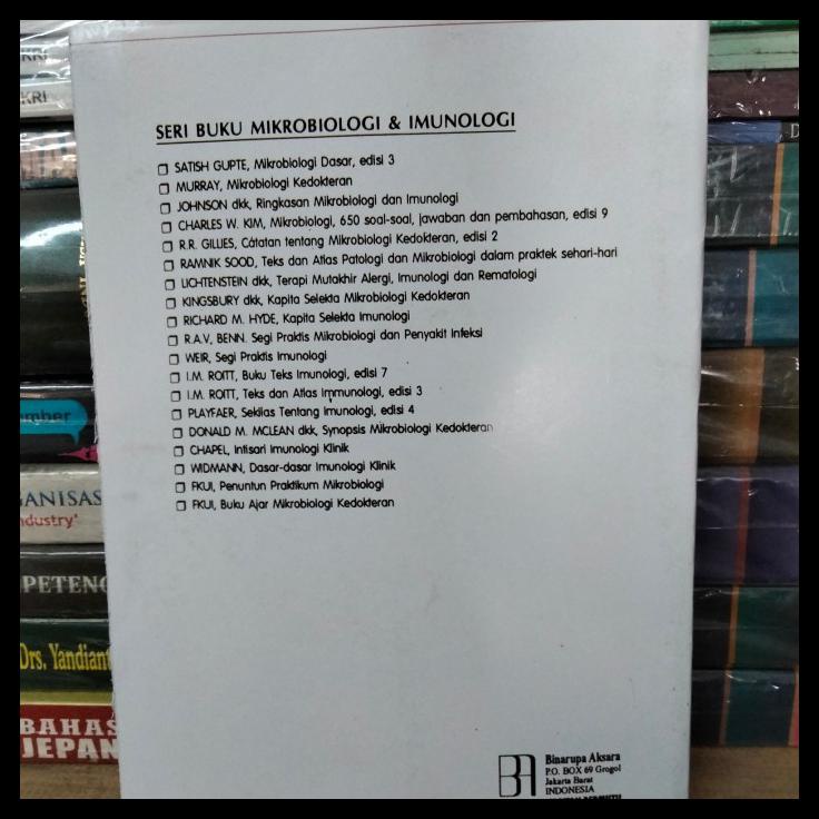 

TERBARUU!! Buku ajar MIKROBIOLOGI KEDOKTERAN , By UI TERLARIS