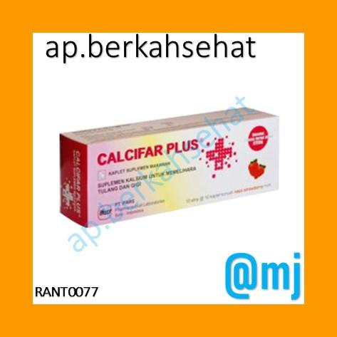 Calcifar plus tablet isi 100 tablet per Box