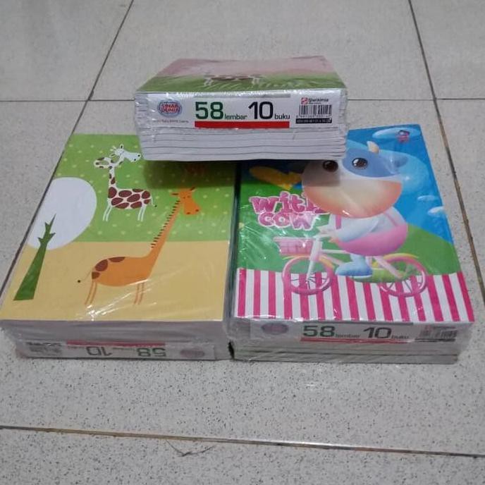 

BARU Buku Tulis 58 Lembar Sinar Dunia / Buku SIDU 58 Lembar