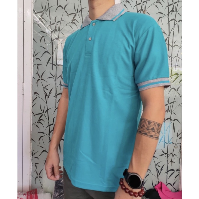 kaos polo kerah Pendek Dewasa M,L,XL,XXL / T-shirt / Pakain Pria / Kaos kerah / Polo Tshirt-Tosca