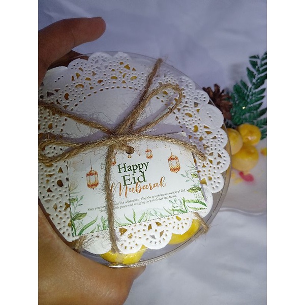

hampers kue nastar 250gram+decor toples