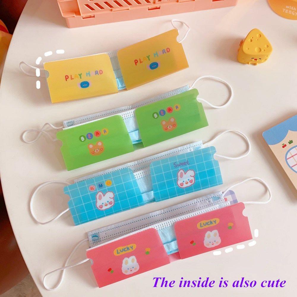 Solighter 1/5Pcs Klip Penyimpanan Wadah Sementara Holder Cover Tahan Debu Lipat