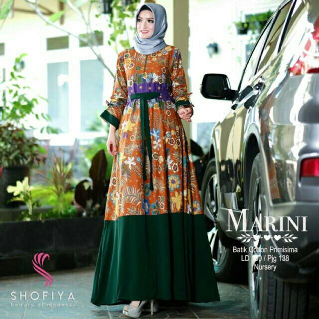 Gamis Dress Marini Original Shofiya