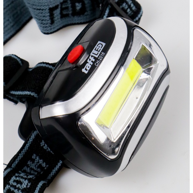 SENTER KEPALA TAFFLED HEADLAMP 3 Modes COB Headlight - CH-2016 - Black