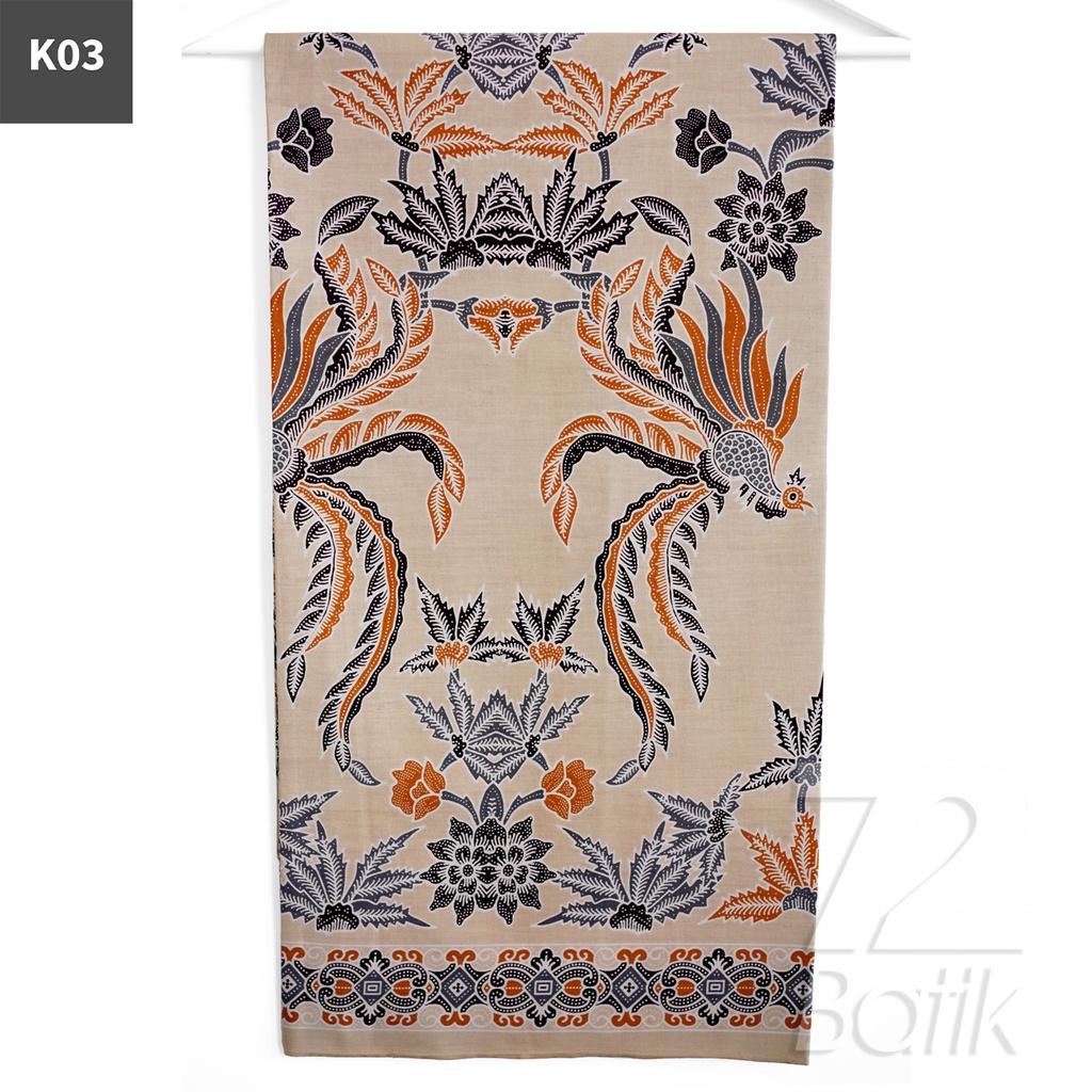 KAIN BATIK PREMIUM Bahan Katun Motif Peksi Asmoro Warna Coklat 722189 Cap 72 Jarik Jarit Samping Kebat Panjang Batik Katun Modern Premium Bahan Seragam Batik Pernikahan Kantor Keluarga Murah Kamen Jadi Batik Bali Lembaran