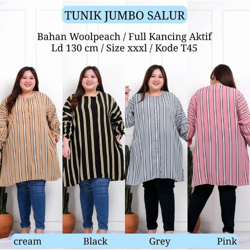 tunik salur jumbo